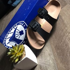 Black Arizona Birkenstock